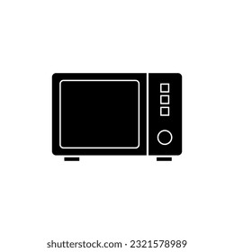 Microwave Icon. Home Appliances Symbol.