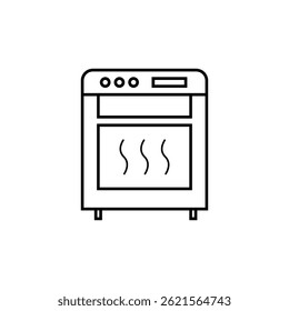design de elemento de ilustração de ícone de micro-ondas
