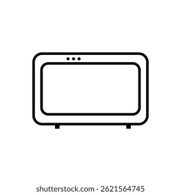 design de elemento de ilustração de ícone de micro-ondas