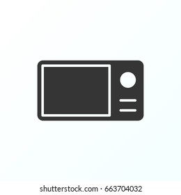 Microwave icon illustration isolated vector sign symbol