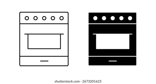 Ícone de micro-ondas. símbolo do forno. ilustração vetorial