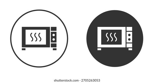Icono de microondas. Perfecto para interfaces de Web y App, presentaciones, infografías