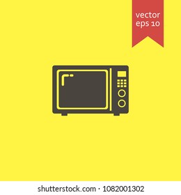 microwave. microwave icon. sign design. Vector EPS 10.