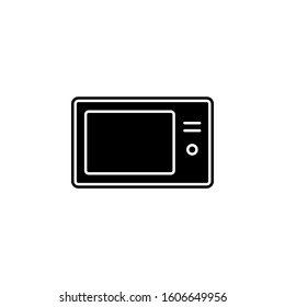 microwave icon. Simple glyph, flat vector of kitchen icons for ui and ux, website or mobile application