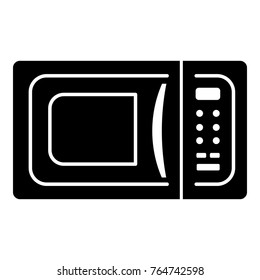 Microwave icon. Simple illustration of microwave vector icon for web