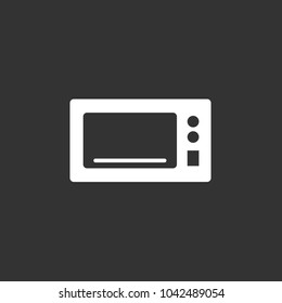 Microwave icon, stock vector, eps10.