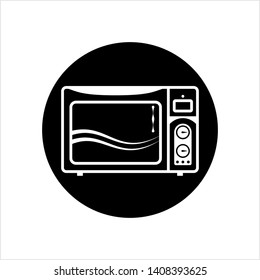 Microwave Icon, Microwave Vector Art Illustration