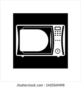 Microwave Icon, Microwave Vector Art Illustration