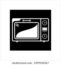 Microwave Icon, Microwave Vector Art Illustration