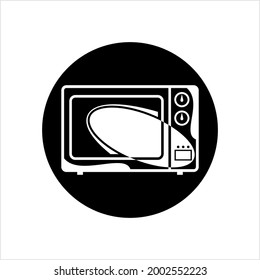 Microwave Icon, Microwave Vector Art Illustration
