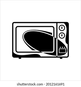 Microwave Icon, Microwave Vector Art Illustration
