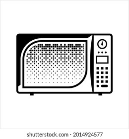 Microwave Icon, Microwave Vector Art Illustration