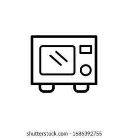 Microwave icon vector design template