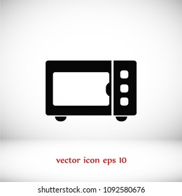 Microwave Icon vector, Vector EPS 10 illustration style