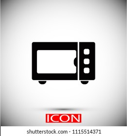 Microwave Icon vector, Vector EPS 10 illustration style