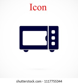 Microwave Icon vector, Vector EPS 10 illustration style