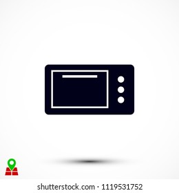 Microwave Icon vector, Vector EPS 10 illustration style