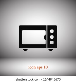 Microwave Icon vector, Vector EPS 10 illustration style
