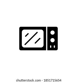 Microwave icon, vector, glyph style design