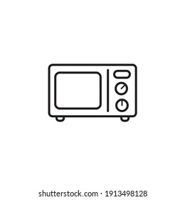 Microwave Icon Vector Illustration Design