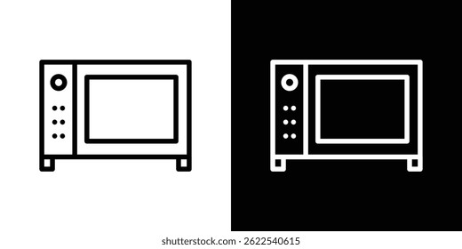 Microwave icon vector illustration EPS