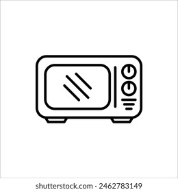 Microwave icon . Microwave vector illustration isolated on white background.