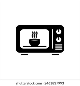 Microwave icon . Microwave icon vector illustration on white background.