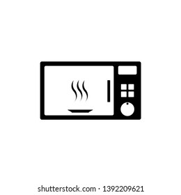 Microwave icon. Vector isolated illustration. - Vector