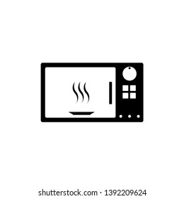 Microwave icon. Vector isolated illustration. - Vector