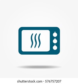 Microwave icon, vector symbol