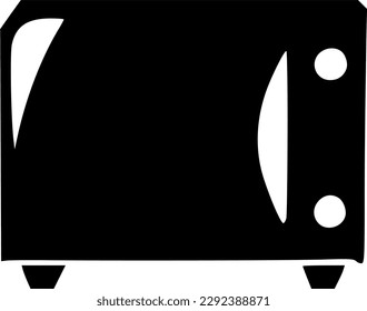 microwave icon vector symbol design illustration
