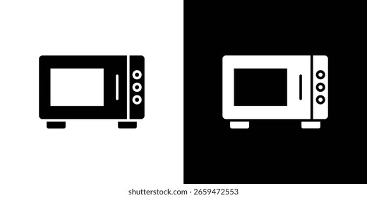 Microwave icon vector, Symbol, logo illustrations
