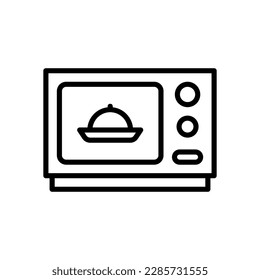 microwave icon for your website design, logo, app, UI.