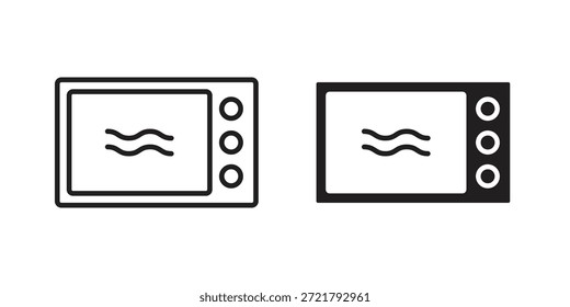 Ícone de micro-ondas para o design do seu site, logotipo, aplicativo, UI. EPS10