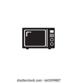 microwave icon.sign design
