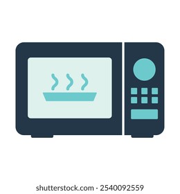 microwave kitchen Appliance technology element icon