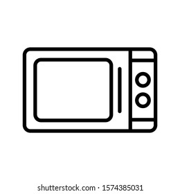 microwave - kitchen icon vector design template