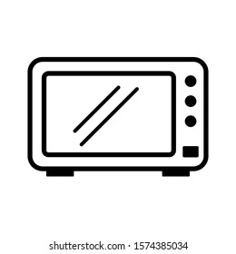 microwave - kitchen icon vector design template