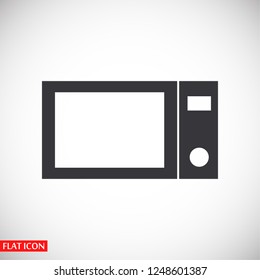 microwave kitchen icon. Vector  Eps 10 