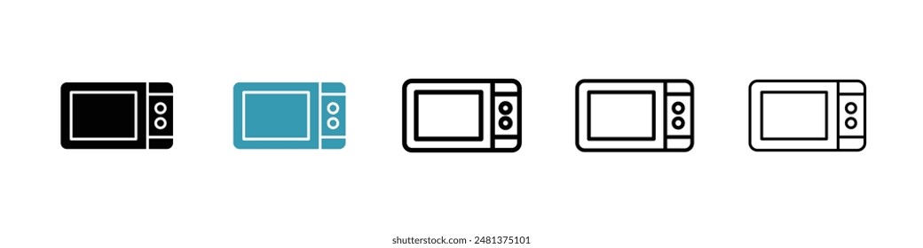 Conjunto de Vectores de línea de microondas.