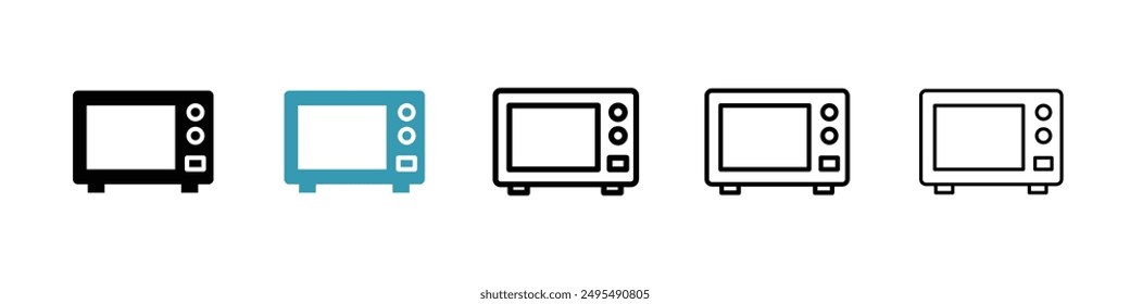 Conjunto de Vectores de línea de microondas.