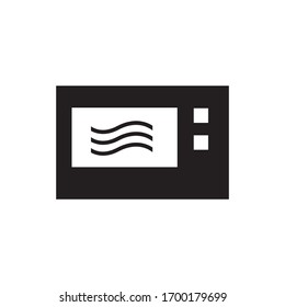 Microwave logo template vector icon design