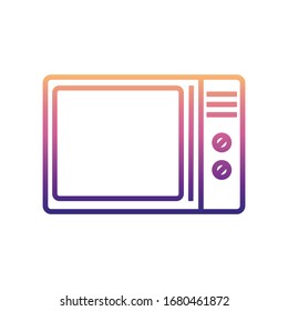 microwave nolan icon. Simple thin line, outline vector of Appliances icons for ui and ux, website or mobile application