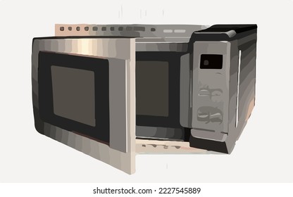 Microwave oven, Cook, Oven
Illustration Vector Cartoon Drawing