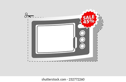 microwave oven at a discount