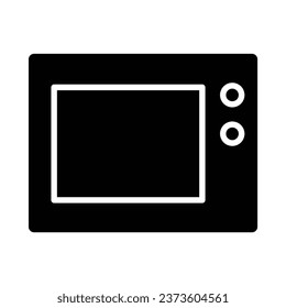 microwave oven food cooking icon outline line