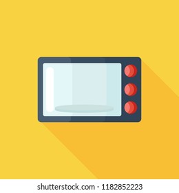 Microwave oven. Microwave icon