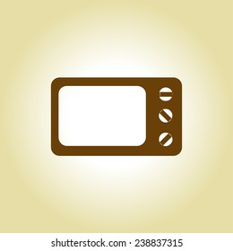Microwave oven icon