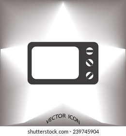 Microwave oven icon