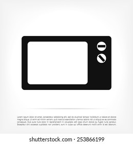 Microwave oven icon